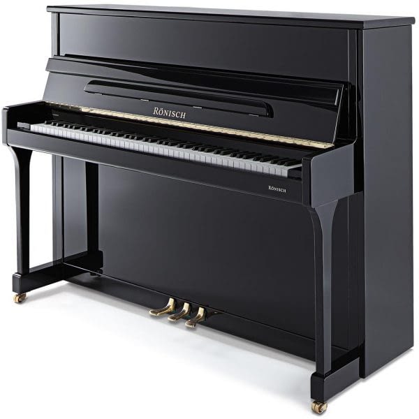 Rönisch Klavier Modell 118 K, schwarz poliert