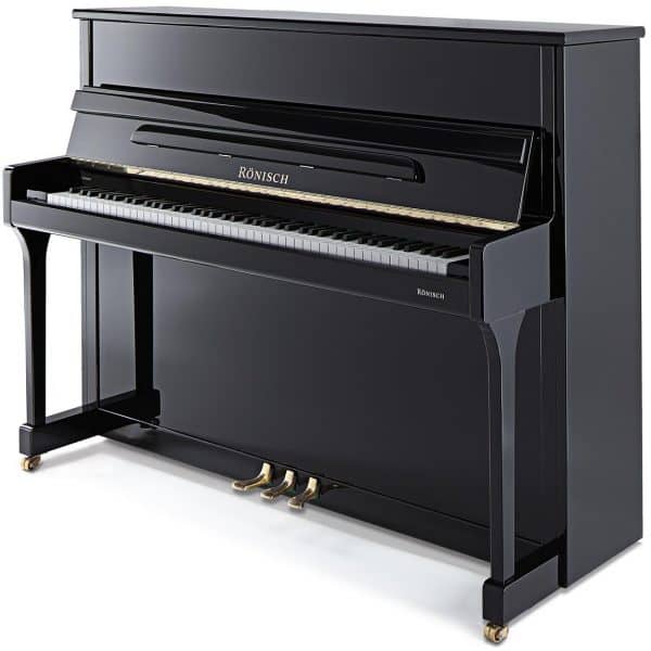 Rönisch Klavier Modell 118 K, schwarz poliert
